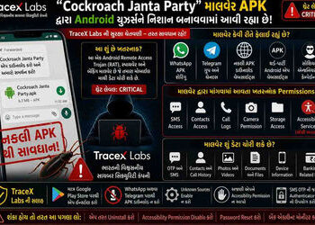 Cockroach Janta Party APK થી Android યુઝર્સને ખતરો: TraceX Labs | Cockroach Janta Party Malware APK …