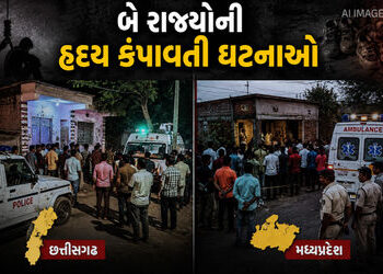 છત્તીસગઢમાં બે ભૂલકાંની હત્યા બાદ માતા-પિતાએ ફાંસો ખાધો, મધ્યપ્રદેશમાં 3 બાળક જીવતા ભૂંજાયા | MP & C…