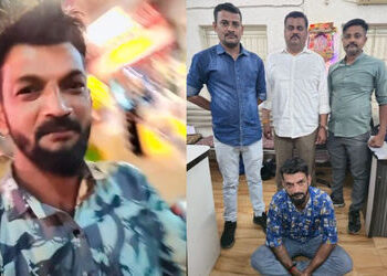 અમદાવાદ એરપોર્ટ રોડ પર બિયર પીને જાહેરમાં રીલ બનાવી, VIDEO વાઈરલ થતાં પોલીસે યુવકને ઝડપ્યો | Ahmedab…