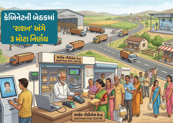 રાશન આપનારા ડીલરો અને લાભાર્થીઓ અંગે કેન્દ્ર સરકારનો મોટો નિર્ણય, ત્રણ મોટી જાહેરાત કરાઈ | Modi Cabi…