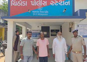 સાબરકાંઠામાં ખાખીનો સપાટો : વિજયનગરના લીમડા ગામે ખેતરમાંથી ઝડપાયું ગાંજાનું વાવેતર, 6 લાખનો મુદ્દામા…