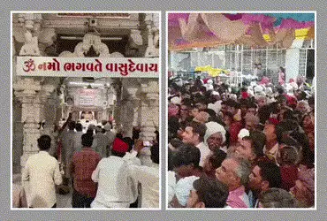 અધિક માસની પૂનમે રાજ્યના મંદિરોમાં ઉમટ્યું ભક્તોનું ઘોડાપૂર, વહેલી સવારથી શ્રદ્ધાળુઓની લાગી લાંબી કત…