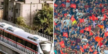 IPL ફાઇનલ: અમદાવાદ મેટ્રોના મુસાફરોની સંખ્યામાં નોંધાયો રેકોર્ડબ્રેક વધારો, મોડી રાત સુધી 62 વધારાની…