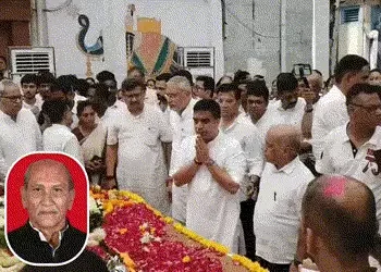 વડોદરામાં ભાજપના ધારાસભ્ય યોગેશ પટેલને ભીની આંખે વિદાય, અંતિમયાત્રામાં મોટી સંખ્યામાં લોકો જોડાયા | …