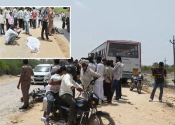 વાવ-થરાદ: થરાદ-ઢીમા હાઇવે પર એસટી બસ અને બાઈક વચ્ચે અકસ્માત, મહિલાનું ઘટનાસ્થળે જ મોત | ST Bus Bike …