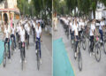 જામનગરના પોલીસ હેડ ક્વાર્ટરમાં સ્વસ્થ ભારતના સંદેશ સાથે ‘સન્ડે ઓન સાઇકલ’ રેલી યોજાઈ | ‘Sunday on Cyc…