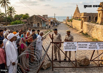 ગીર સોમનાથ: ‘જાહેર રસ્તો બંધ કરવાનો પાવર કલેક્ટરને કોણે આપ્યો?’, ગુજરાત હાઈકોર્ટે માગ્યો જવાબ | Somn…