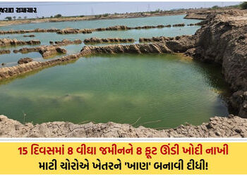 VIDEO| ધોળકામાં માટી માફિયાઓ બેફામ: ખેડૂતની જાણ બહાર 8 વીઘા જમીન ખોદી 50,000 ઘનમીટર માટીની ચોરી | il…