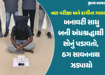 સાદો ફોન, ટેકનોલોજીથી દૂરી, નંબર પ્લેટ વગરનું વાહન, તેમ છતાં કેવી રીતે ઝડપાયો બનાવટી સાધુ બની ઠગાઇ ક…