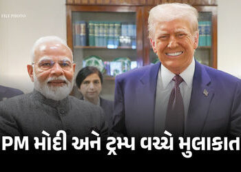 VIDEO : 16 મહિના બાદ G7માં PM મોદી-ટ્રમ્પ વચ્ચે મુલાકાત, આવતીકાલે ફરી કરશે વાટાઘાટો | PM Modi And Do…