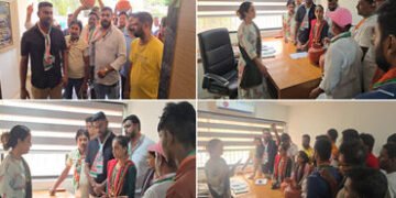 ઉમરગામ પાલિકામાં પાણી, સફાઈ સહિતના મુદ્દે વિપક્ષનો હલ્લાબોલ | Congress creates ruckus in Umargam Mun…