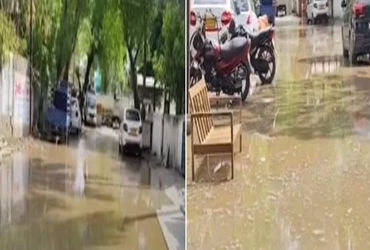 ગોત્રી વિસ્તારમાં પાણીની લાઇનમાં ફરી ભંગાણથી હજારો લિટર પાણી વેડફાયું | Water Crisis In Vadodara: Th…