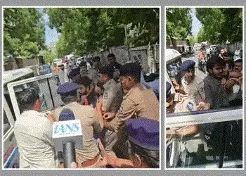 અમદાવાદમાં NEET પરીક્ષા કેન્દ્ર પર હિજાબ અને કંઠી-દોરા મુદ્દે ભારે હોબાળો, બે સંગઠનો આમનેસામને, 3ની …