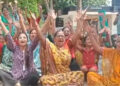 વૃંદાવનનગરમાં નવા શાક માર્કેટના બાંધકામ સામે રહીશોનો વિરોધ | Residents protest against construction …