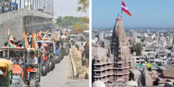 સરકાર ન માનતા હવે ખેડૂતો ‘દ્વારકાધીશ’ને કરશે ફરિયાદ: વીજલાઇન વળતર મુદ્દે કિસાન કોંગ્રેસ યોજશે 500 કિ…