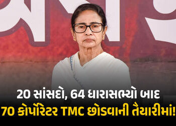 TMCમાં વધુ એક બળવાખોરી ! 70 કોર્પોરેટર ઝટકો આપવાની તૈયારીમાં, ઋતબ્રત સાથે કરી બેઠક | Another TMC Reb…