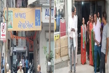 રાવપુરાના કલ્પતરૂ ફ્લેટના અધૂરા બાંધકામથી બિલ્ડર સામે રહીશોમાં રોષ | Protests Brew Against Builder O…