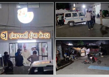 અમરેલીમાં લોહિયાળ ખેલ, ભાઈએ જ ભાઈની તીક્ષ્ણ હથિયારોના ઘા ઝીંકી હત્યા કરી | amreli crime news brother…
