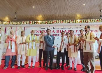અંબાજીમાં ‘સિનર્જિયા ભારતમ–2026’ની આંતરરાષ્ટ્રીય પરિષદ યોજાઈ, 6 દેશો અને 12 રાજ્યોના શિક્ષણવિદો એક મ…