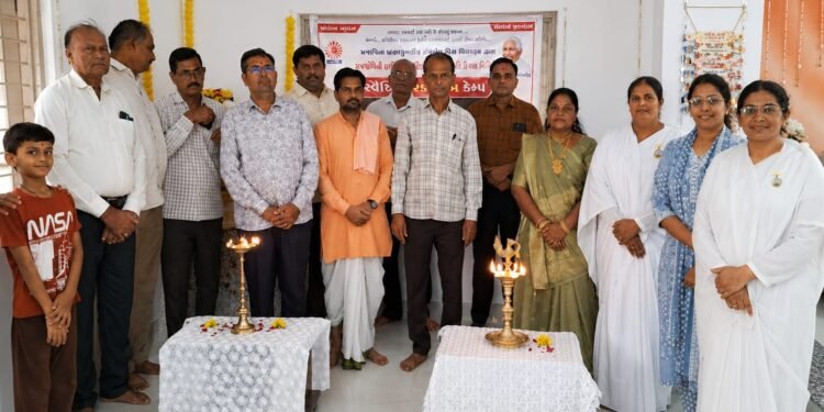 વલ્લભીપુરમાં બ્રહ્માકુમારીઝ દ્વારા સ્વૈચ્છિક રક્તદાન તથા નિઃશુલ્ક આરોગ્ય નિદાન કેમ્પ યોજાયો