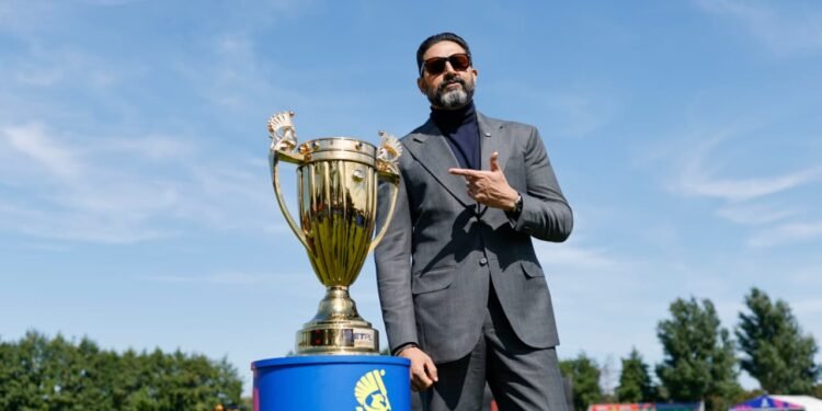 ABHISHEK BACHCHAN SIGNALS THE START OF ETPL: “HERE WE GO! EUROPEAN T20 LEAGUE.