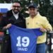 DEAR ABHISHEK…” RAHUL DRAVID’S SPECIAL NO. 19 JERSEY GIFT FOR ABHISHEK BACHCHAN
