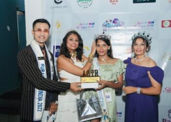 Madhu Panwar Brings Pride to Gujarat, Crowned 1st Runner-Up at Aura on the Ramp Goa National Pageant