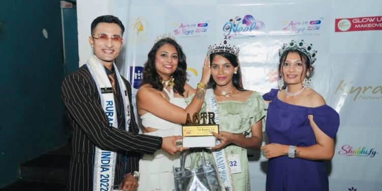 Madhu Panwar Brings Pride to Gujarat, Crowned 1st Runner-Up at Aura on the Ramp Goa National Pageant