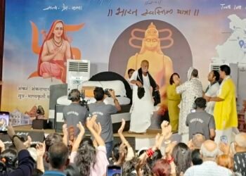 વ્રજભૂમિમાં મંગળકારી શુકન અનુભવાઈ રહ્યાંનો ભાવ વ્યક્ત કરતાં શ્રી મોરારિબાપુ