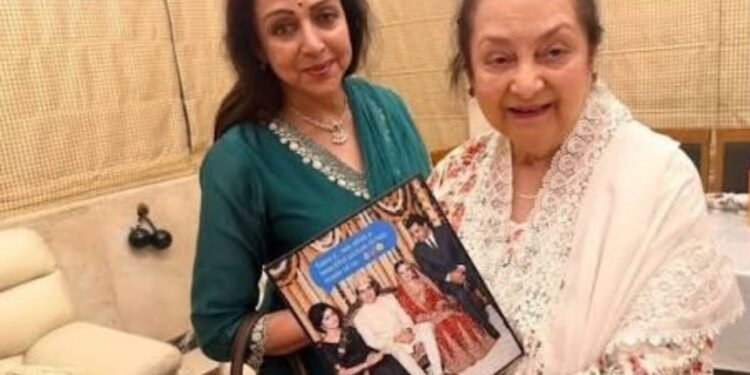 Saira Banu Recalls Ramanand Sagar Ji’s Mahurat Shot with Hema Malini, Dharmendra and Shashi Kapoor; …