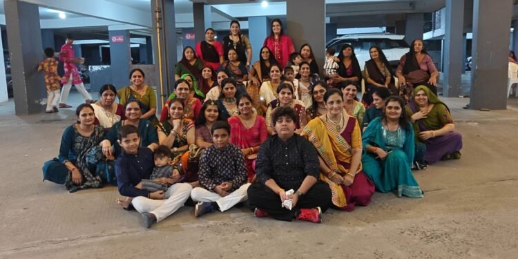 સાતમે નોરતે શિવમ આરકેડમાં જામ્યો ગરબાનો રંગ